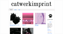 Desktop Screenshot of catwerkimprint.com